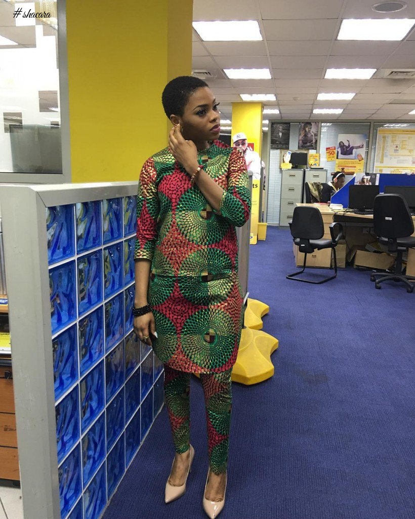 7 TIMES CHIDINMA HAS SHOWED OFF HER LOVE FOR ANKARA PRINTS