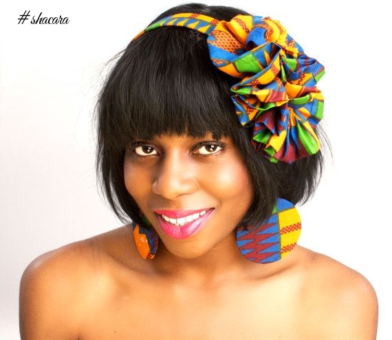 Fabulous Ways To Style Your Hair With African Print Hair Accessories