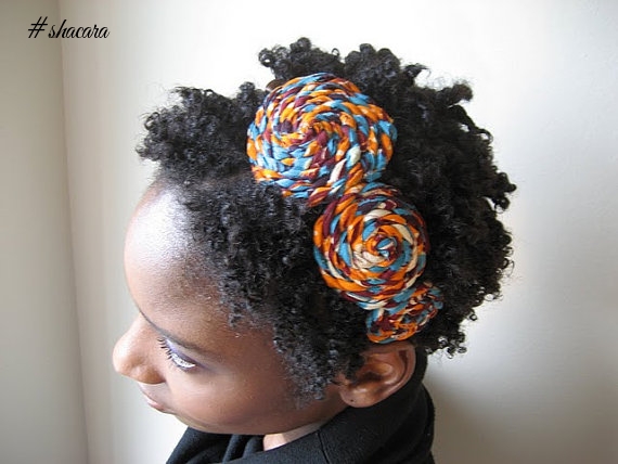 Fabulous Ways To Style Your Hair With African Print Hair Accessories