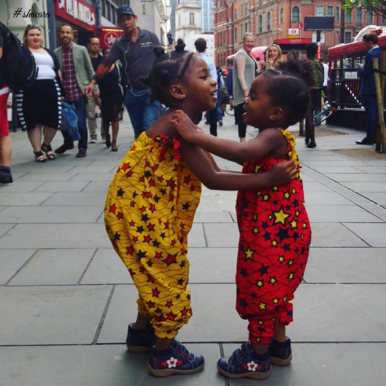 THESE TWO SISTERS ANKARA KIDS FASHION IS TOO LIT!!!