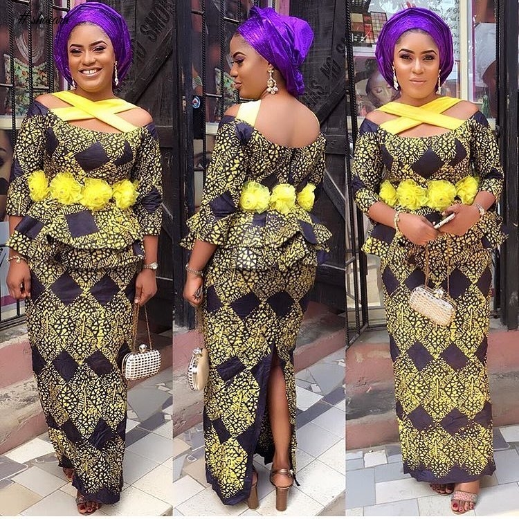 THESE ASO EBI STYLES FROM THESE FASHIONISATS WILL INSPIRE YOUR OWAMBE STYLE CHOICES THIS WEEKEND