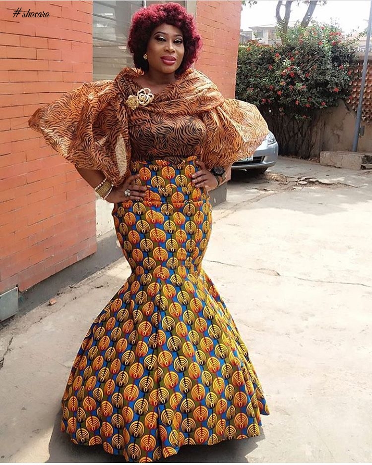 STUNNING ANKARA STYLES FOR PLUS-SIZE LADIES