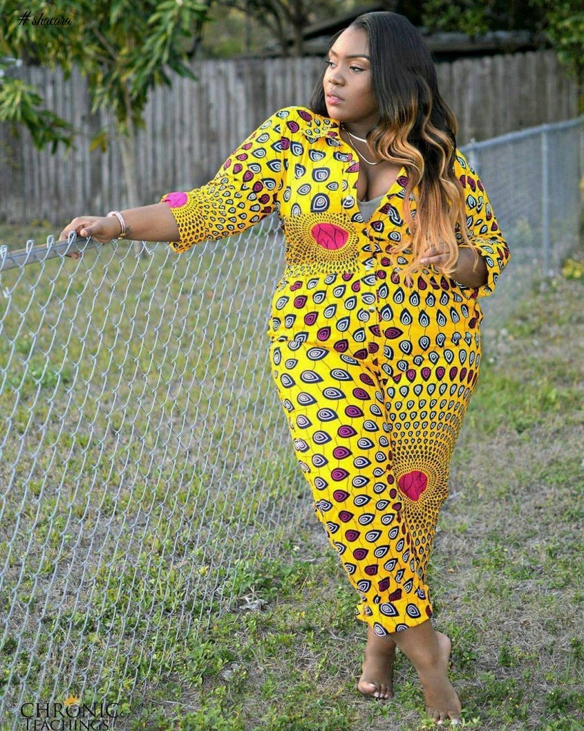 STUNNING ANKARA STYLES FOR PLUS-SIZE LADIES
