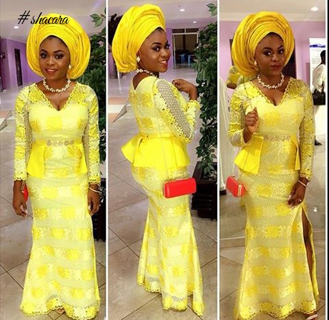 Check Out How Nigerians Are Slaying In Their Asoebi Fashion