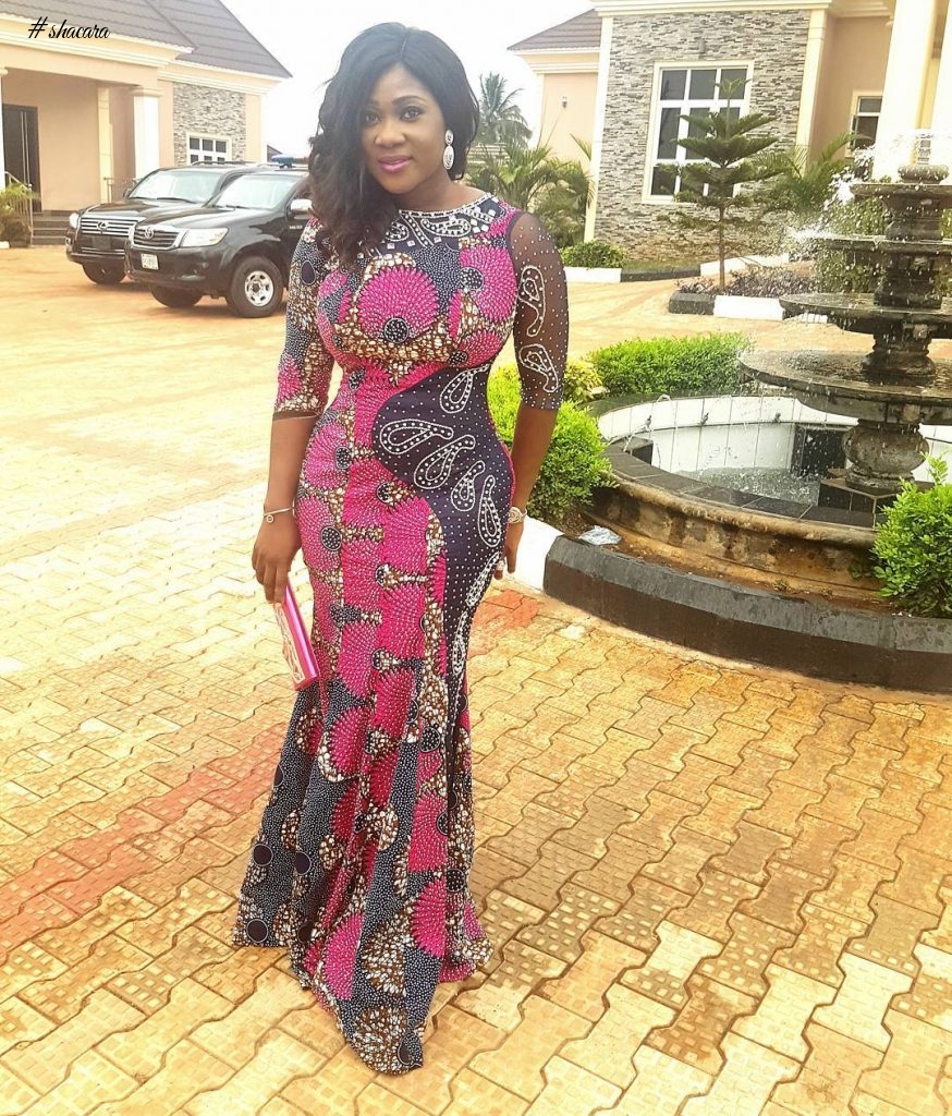 CELEBRITIES WITH ASTONISHING ANKARA FASHION STYLES