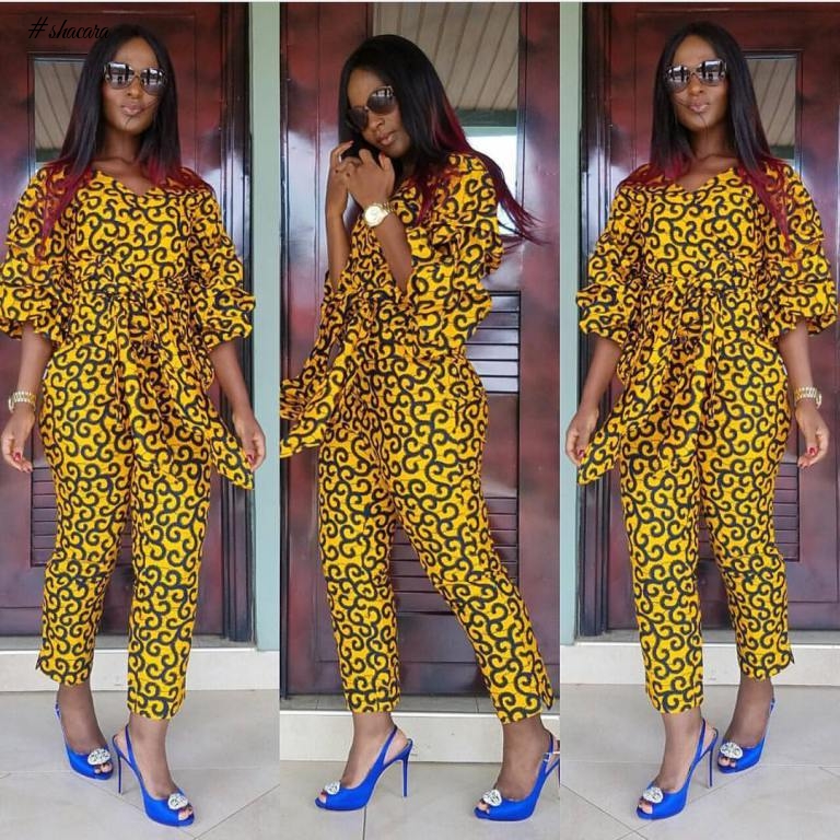 CHECK OUT THESE GORGEOUS ANKARA STYLES