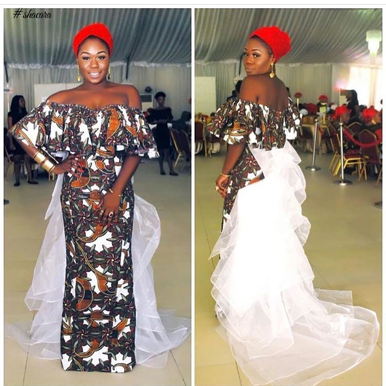 FOLLOW THE TREND IN THESE LOVELY ANKARA STYLES
