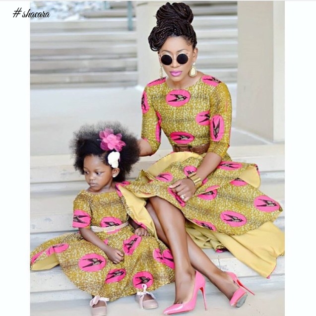 FOLLOW THE TREND IN THESE LOVELY ANKARA STYLES