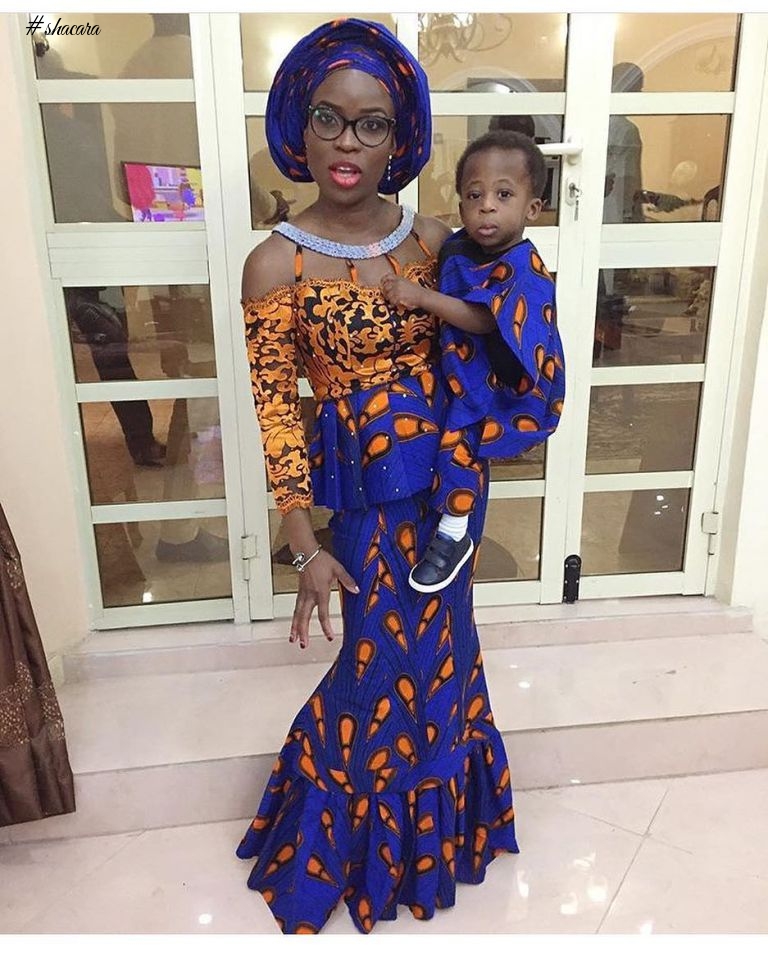 FOLLOW THE TREND IN THESE LOVELY ANKARA STYLES