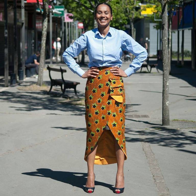 FOLLOW THE TREND IN THESE LOVELY ANKARA STYLES