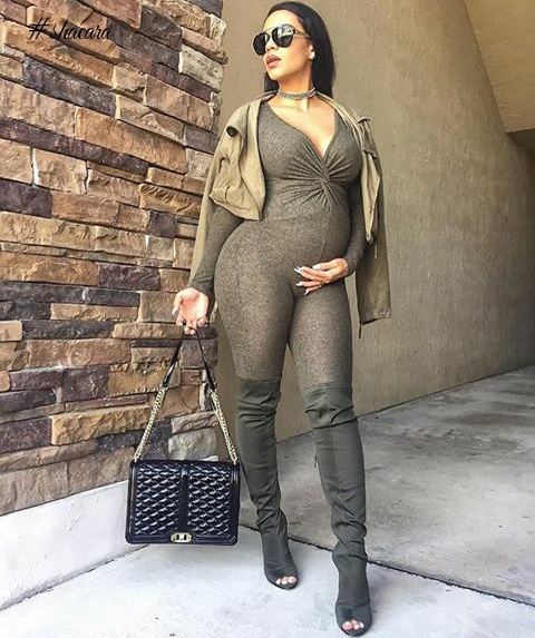 These Stylish Pregnant Moms Are Serving So Much Style, You Cant Take It