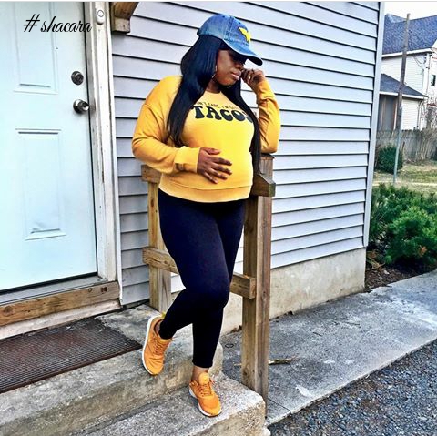These Stylish Pregnant Moms Are Serving So Much Style, You Cant Take It
