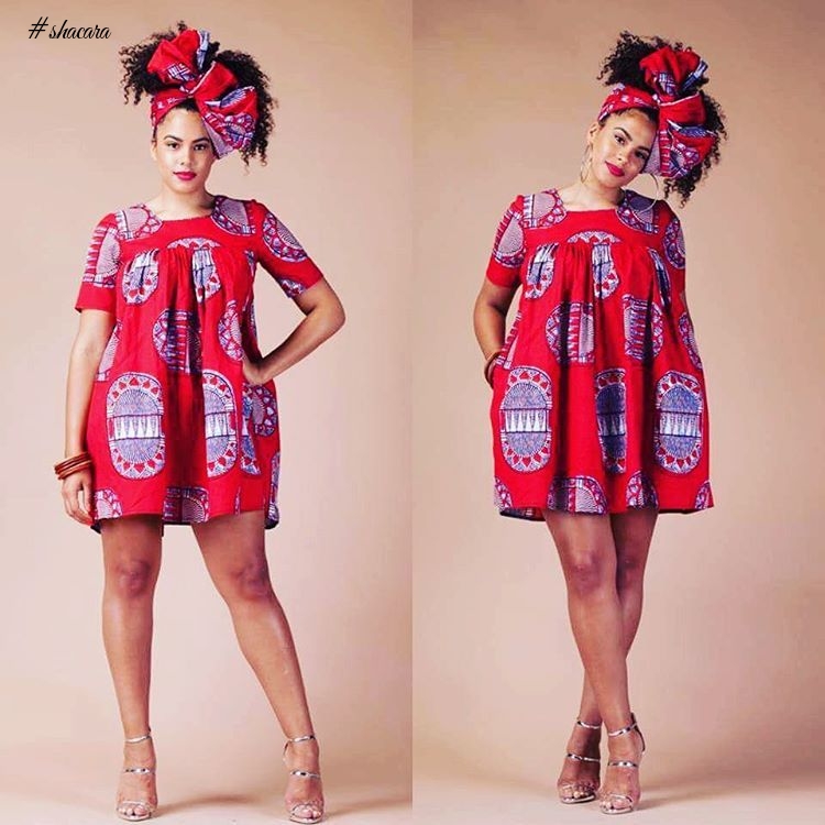 LATEST ANKARA SHIFT DRESS COLLECTIONS WE ARE CRUSHING ON