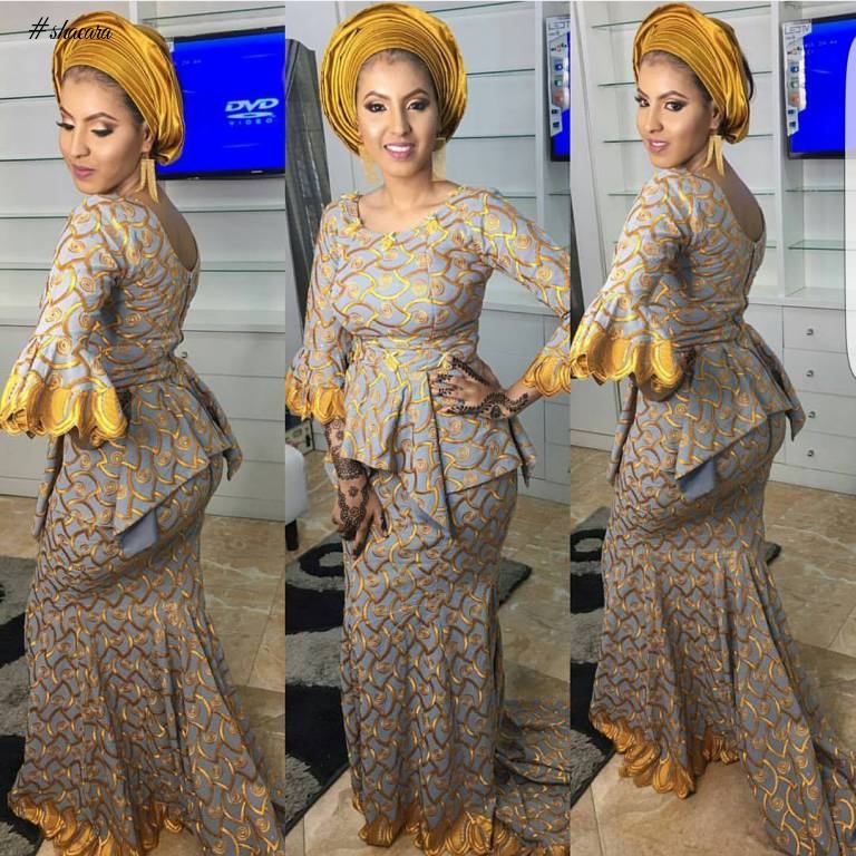 ASO EBI STYLES TO GET YOU IN THE MOOD FOR THE OWAMBE WEEKEND.