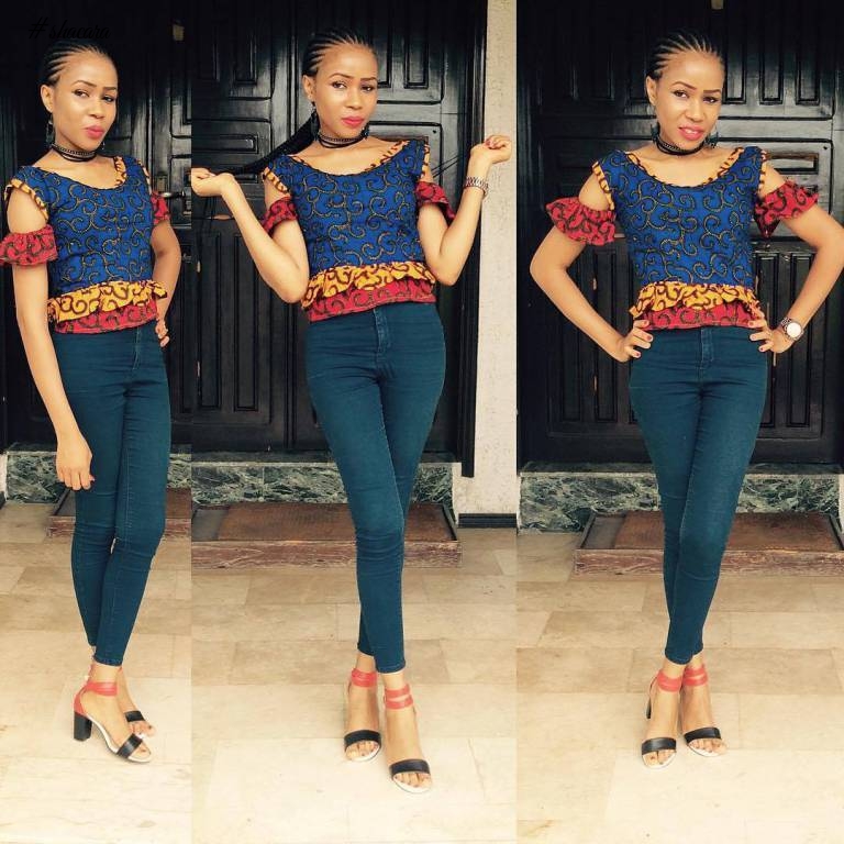 CHECK OUT THESE LOVELY ANKARA STYLES
