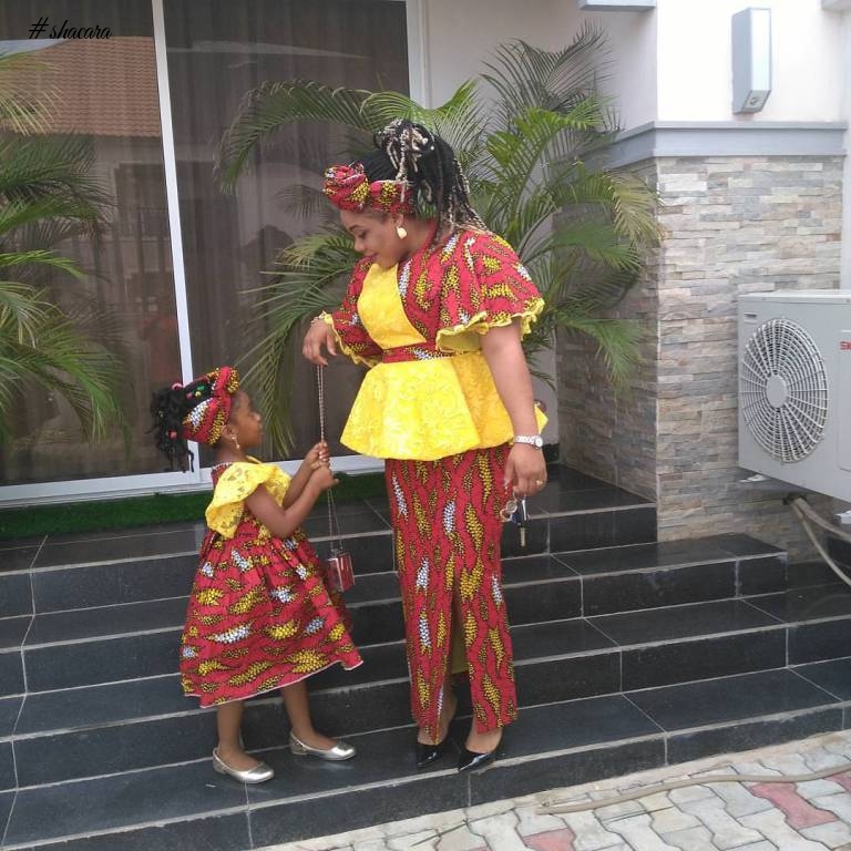 CHECK OUT THESE LOVELY ANKARA STYLES