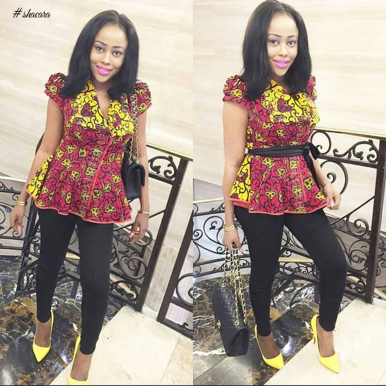 CHECK OUT THESE LOVELY ANKARA STYLES
