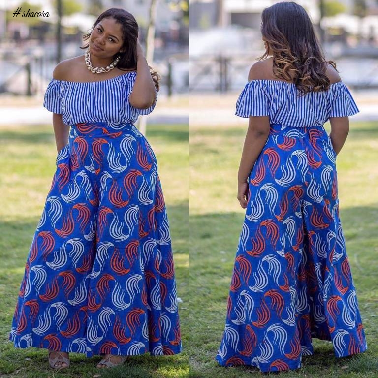 ANKARA STYLES FOR THE WIN; CHECK IT OUT