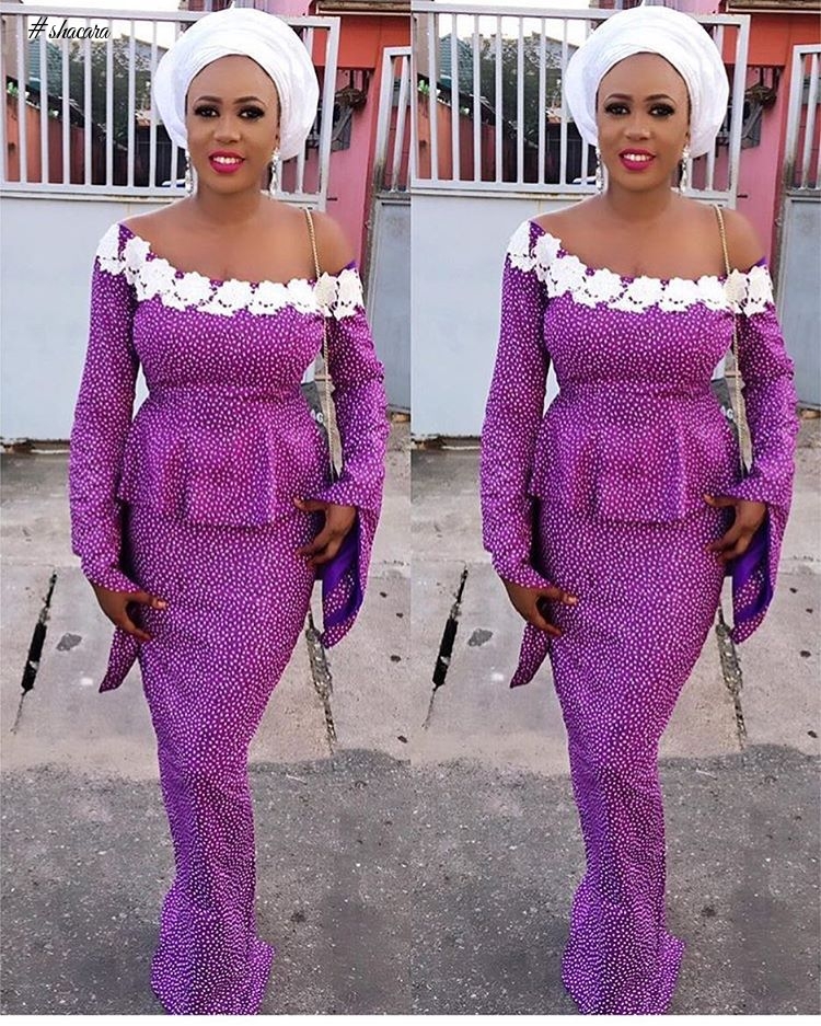 CHARMING AND SEXY ASO EBI STYLES FOR THE FASHIONABLE LADIES