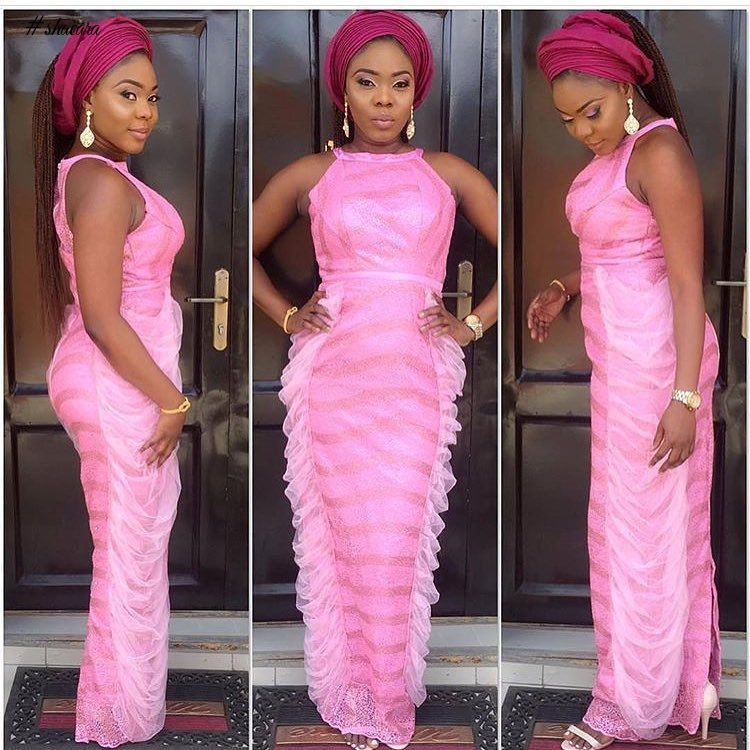 CHARMING AND SEXY ASO EBI STYLES FOR THE FASHIONABLE LADIES