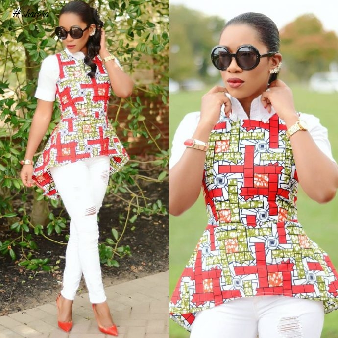 PEERLESS BUT SIMPLE ANKARA STYLES