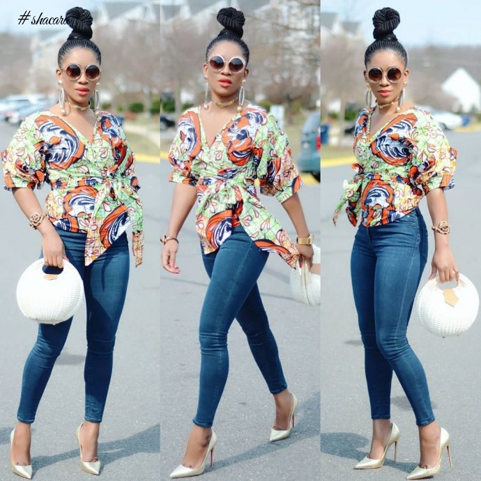PEERLESS BUT SIMPLE ANKARA STYLES
