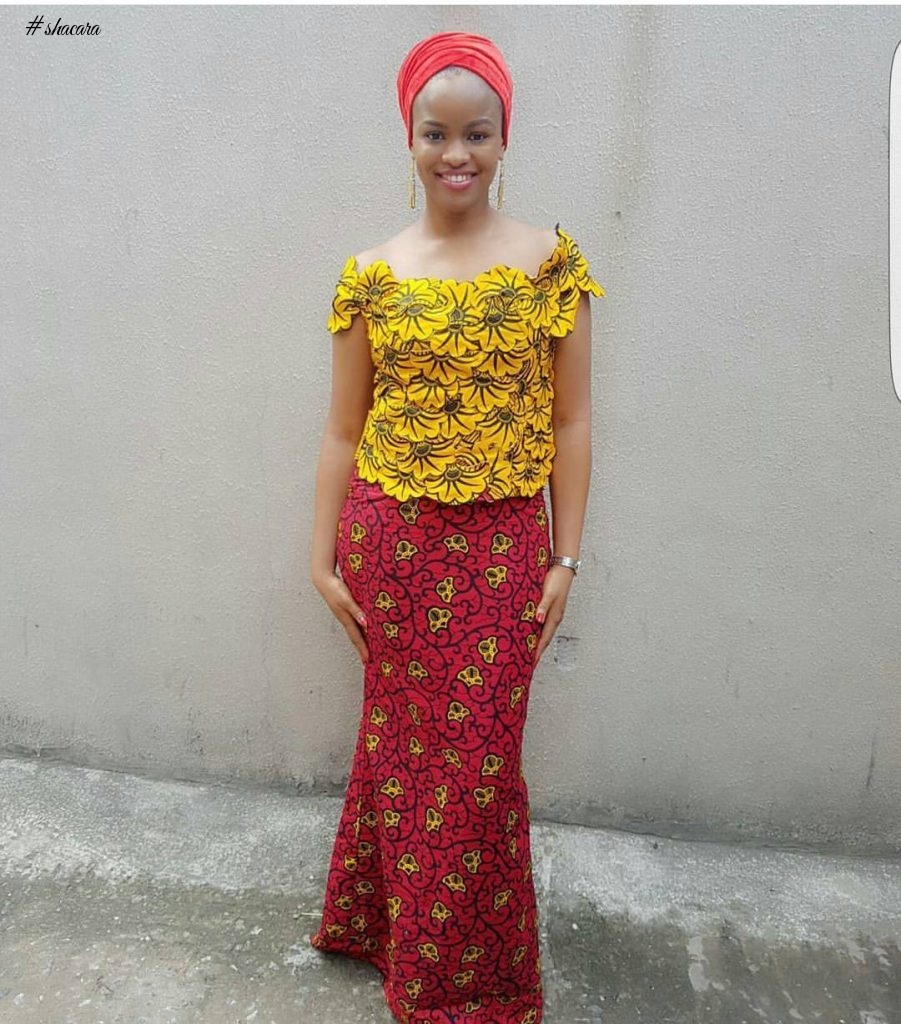 ANKARA STYLES TO GLAM YOURSELF WITH THIS WEEK