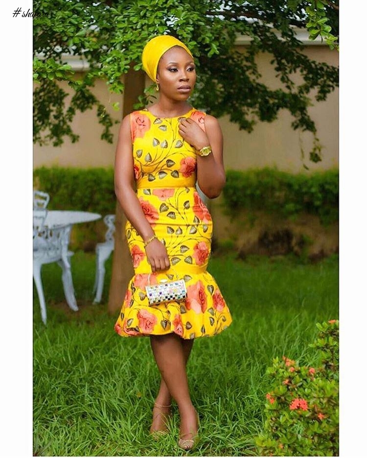 ANKARA STYLES TO GLAM YOURSELF WITH THIS WEEK