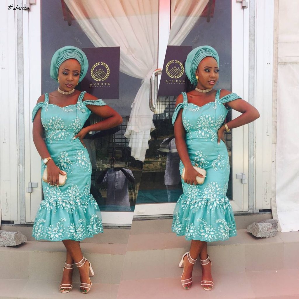 SHORT ASO EBI STYLES FOR WEDDING GUEST