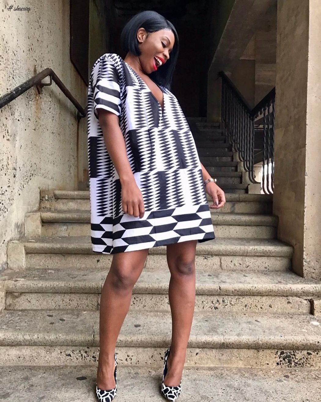 LINDA OMELI MAKES ANKARA LOOK FUN