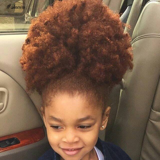 FUNKY KIDDIES’ HAIRSTYLES FOR THE WEEKEND