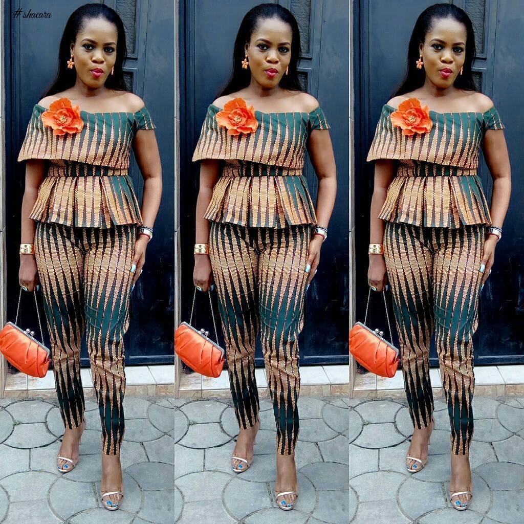 ANKARA STYLES THAT WOULD MAKE YOU FALL IN LOVE