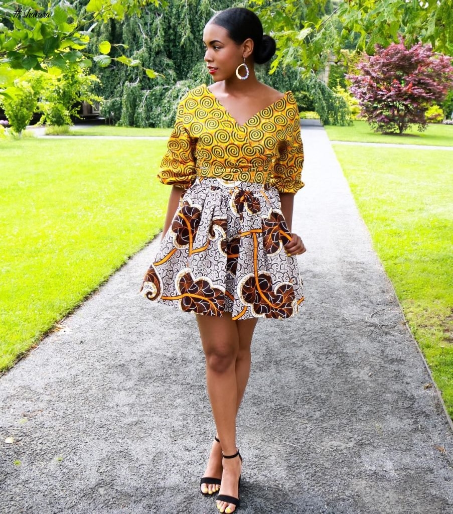 ANKARA STYLES INSPIRATION: CHEN BURKETT