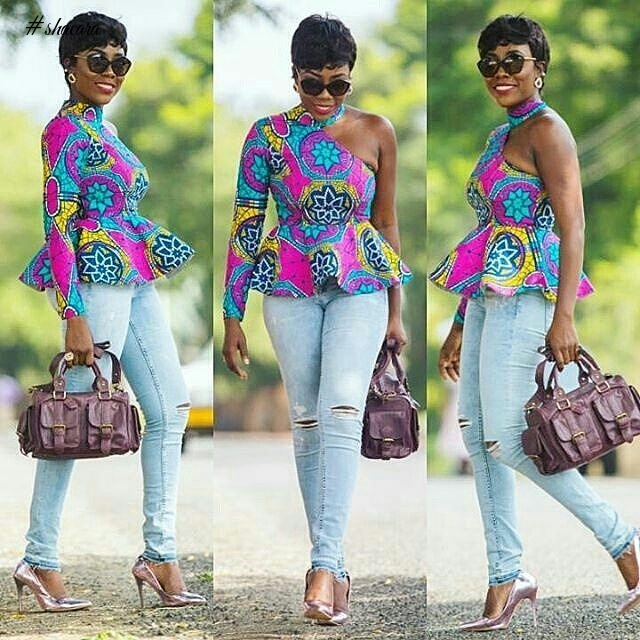 CHARMING LATEST ANKARA STYLES WE SAW OVER THE WEEKEND