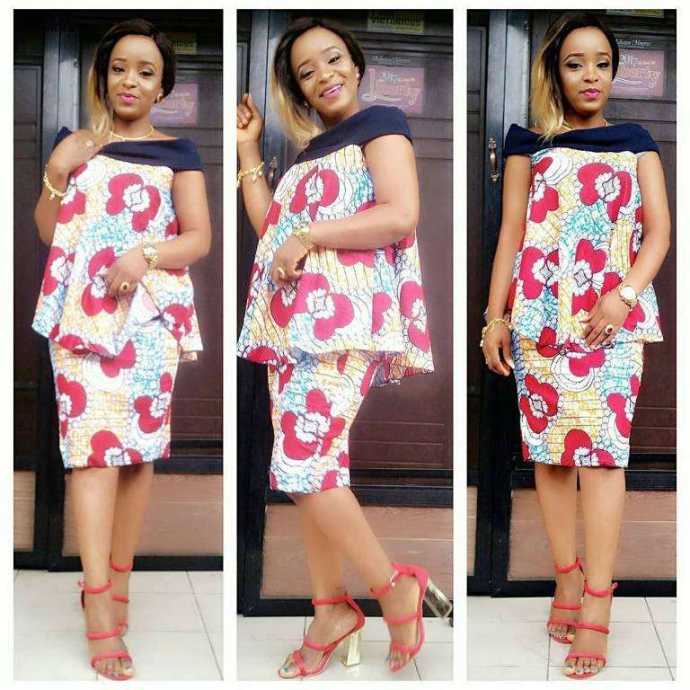 CHARMING LATEST ANKARA STYLES WE SAW OVER THE WEEKEND