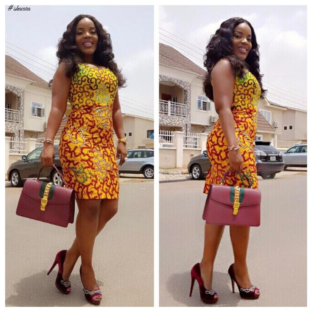 GET YOUR ANKARA GROOVE WITH NOLLYWOOD ACTRESS EMPRESS NJAMAH’S ANKARA STYLE