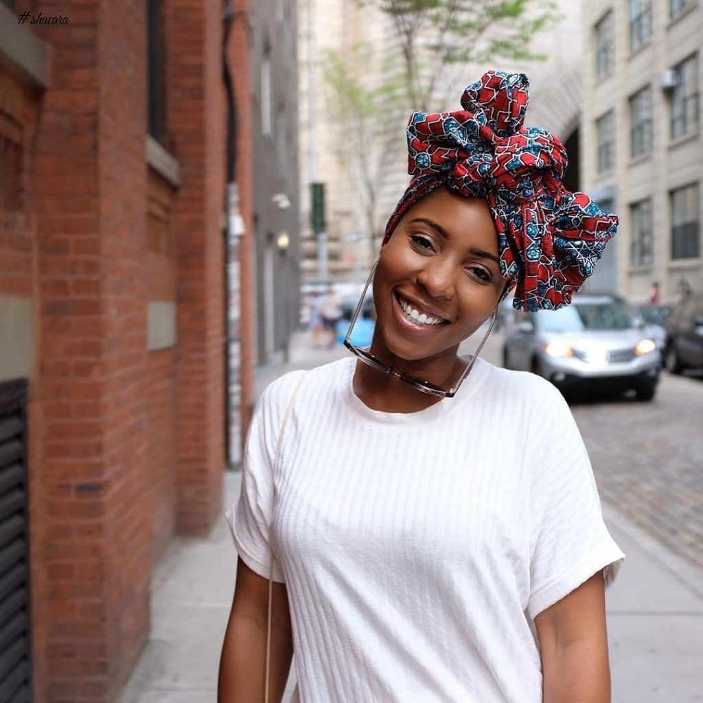 ANKARA HEAD WRAP IN PICTURES