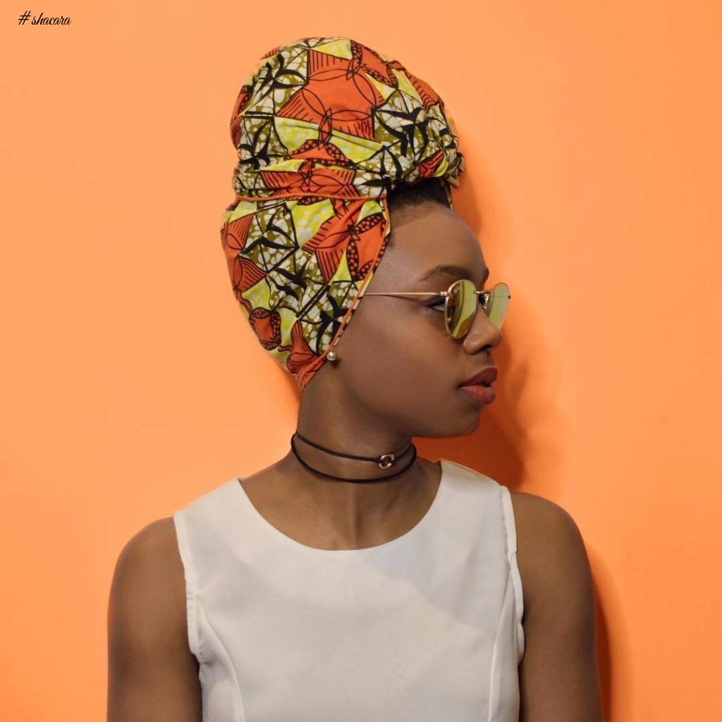 ANKARA HEAD WRAP IN PICTURES