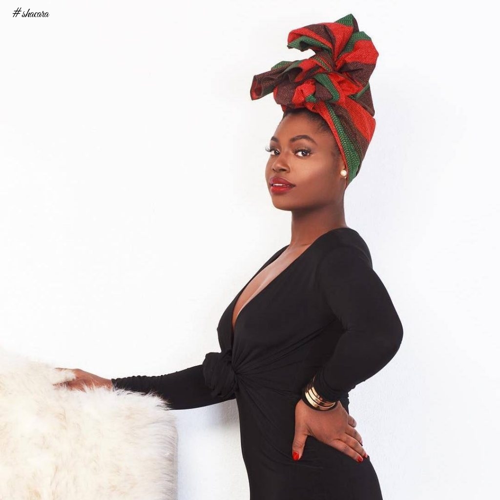 ANKARA HEAD WRAP IN PICTURES