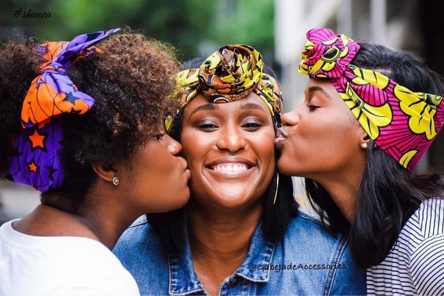 ANKARA HEAD WRAP IN PICTURES