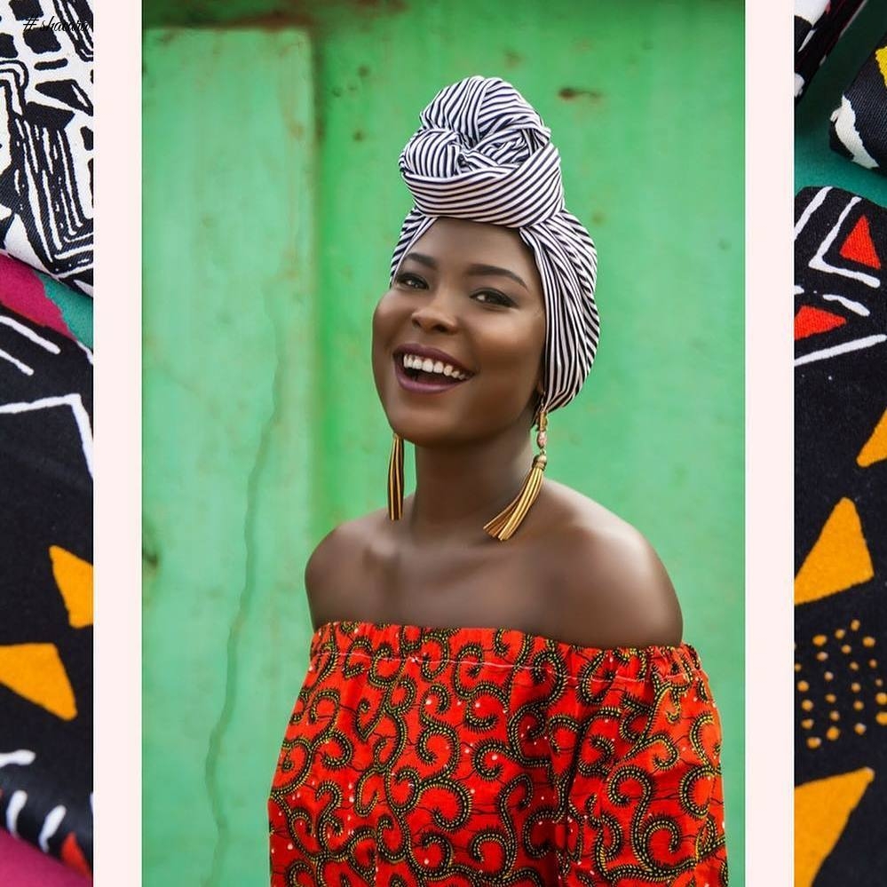 ANKARA HEAD WRAP IN PICTURES