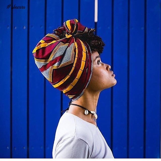 ANKARA HEAD WRAP IN PICTURES