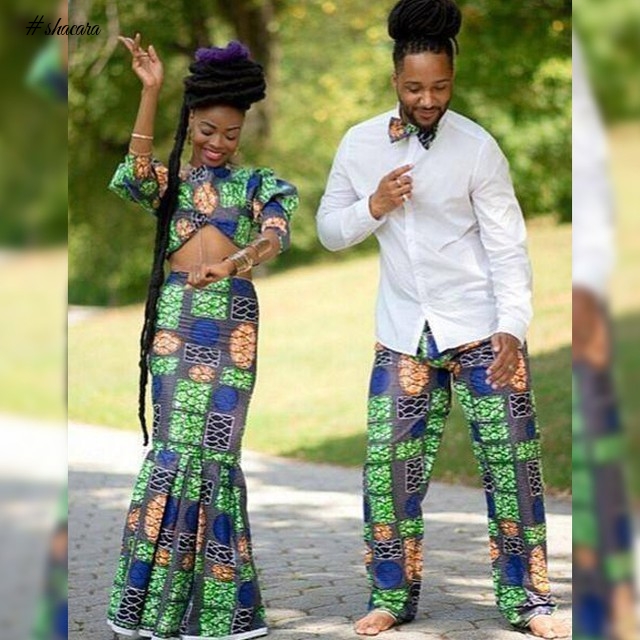 BOY MEETS GIRL: ANKARA STYLES FOR COUPLES