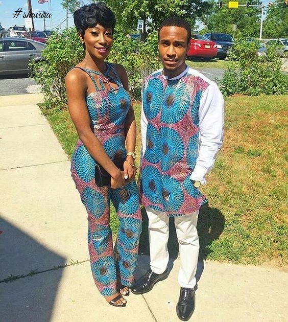 BOY MEETS GIRL: ANKARA STYLES FOR COUPLES