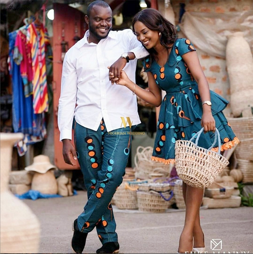 BOY MEETS GIRL: ANKARA STYLES FOR COUPLES