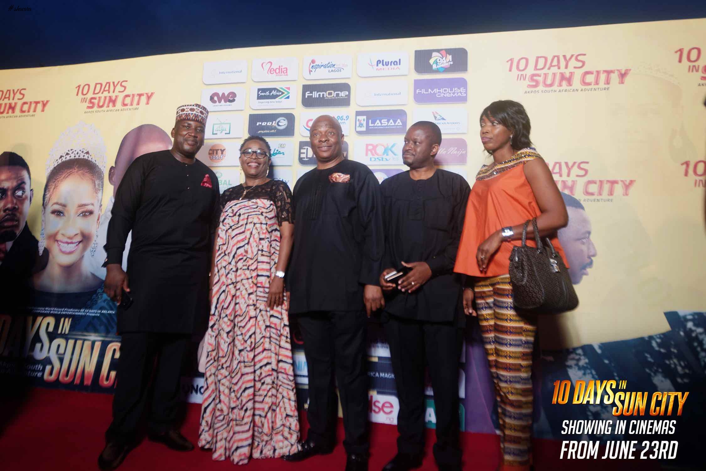 Adesua Etomi, RMD, Ali Baba & More Attend The Premiere Of AY Makun’s #10daysinsuncity