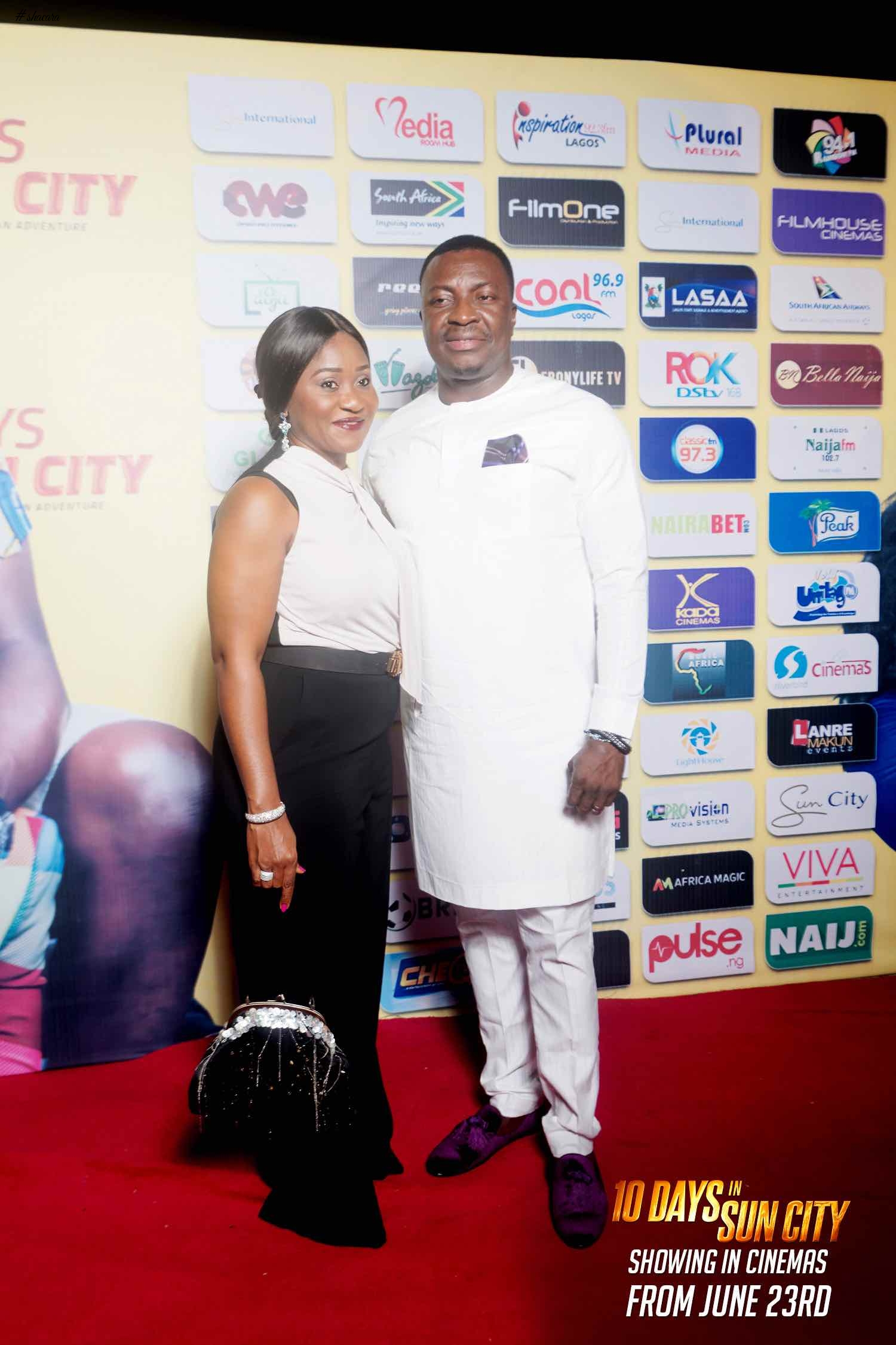 Adesua Etomi, RMD, Ali Baba & More Attend The Premiere Of AY Makun’s #10daysinsuncity