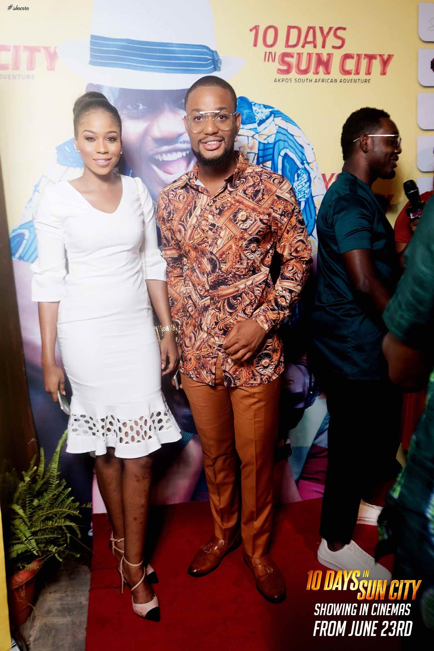 Adesua Etomi, RMD, Ali Baba & More Attend The Premiere Of AY Makun’s #10daysinsuncity