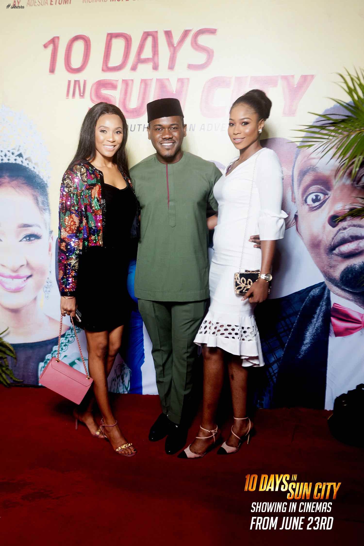 Adesua Etomi, RMD, Ali Baba & More Attend The Premiere Of AY Makun’s #10daysinsuncity