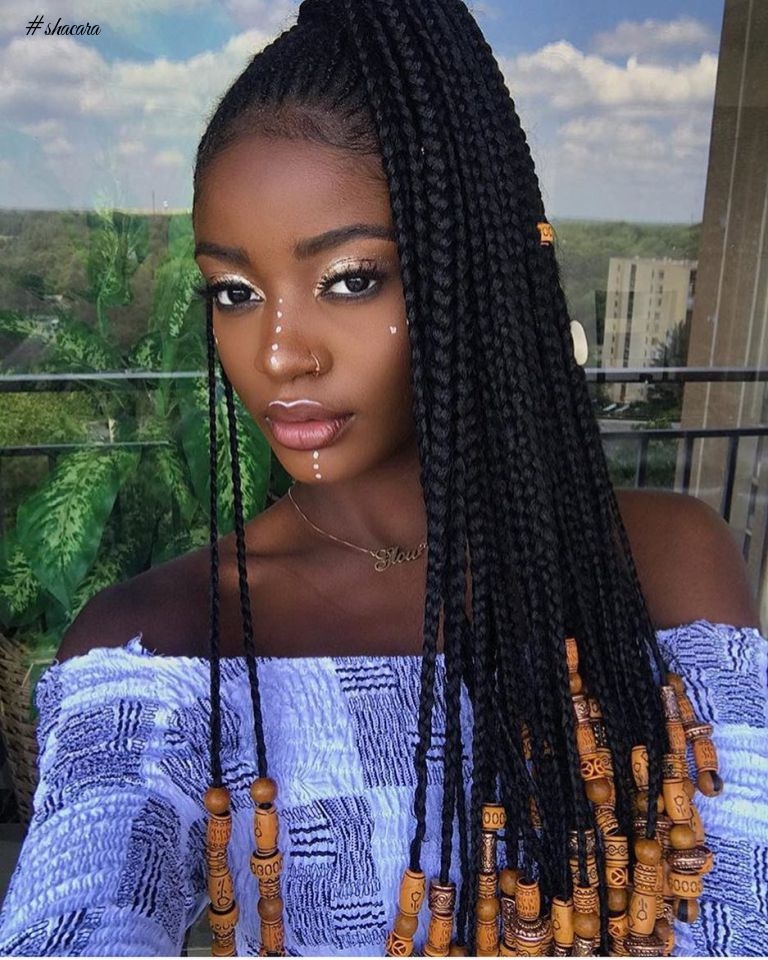 GORGEOUS BRAIDED HAIRSTYLES WITH BEADS
